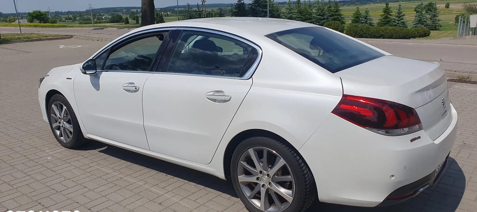 Peugeot 508 cena 52000 przebieg: 116850, rok produkcji 2015 z Chełm małe 742